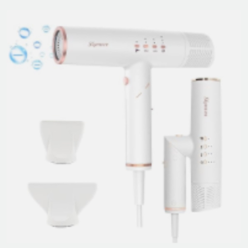 SKANWEN IONIC White Hair Dryer with Attachments